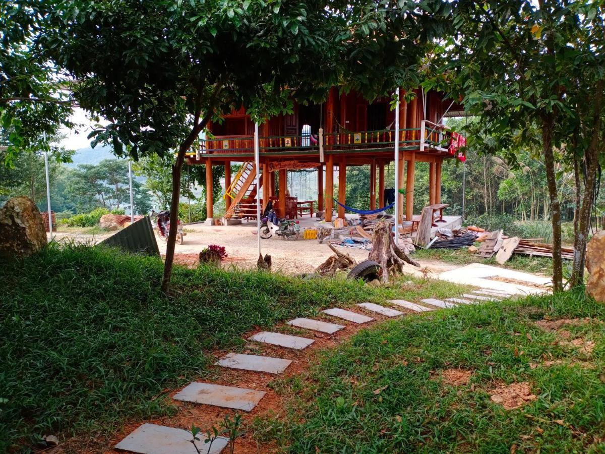 Gio Lao Eco Lodge - Dao Che Thanh Chuong Trai Do Exterior foto